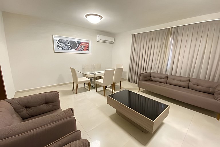 Apartamento completo a duas quadras do Paraguai