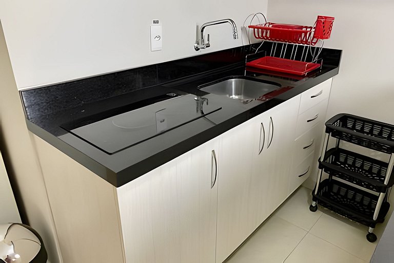 Estúdio Duplo Twin com cozinha