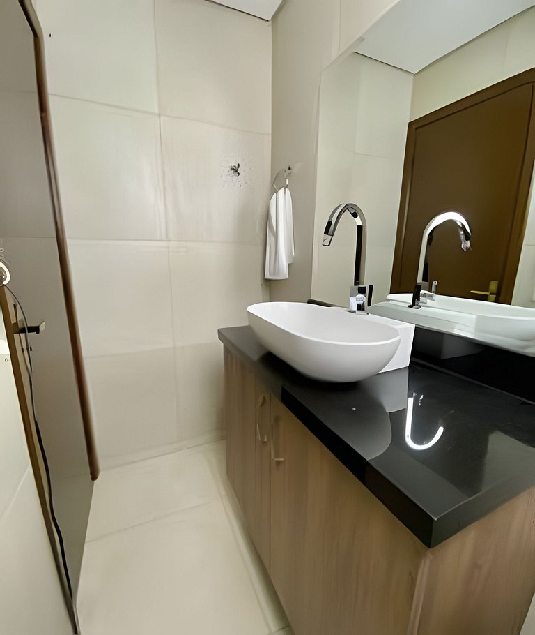 Estúdio Duplo Twin com cozinha