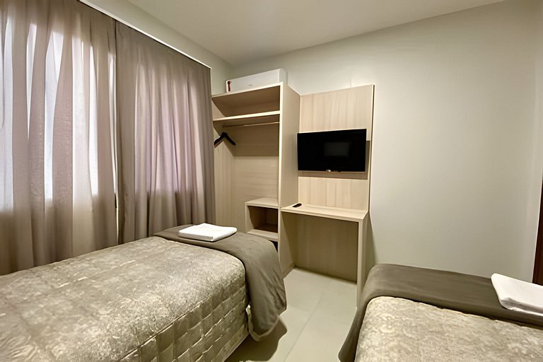 Apartamento completo a duas quadras do Paraguai