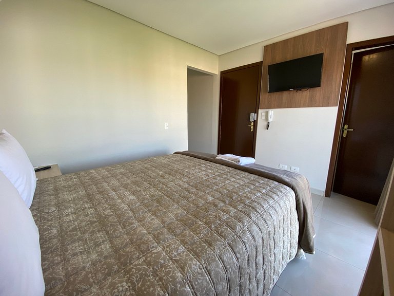 Estúdio Duplo Casal com Sacada