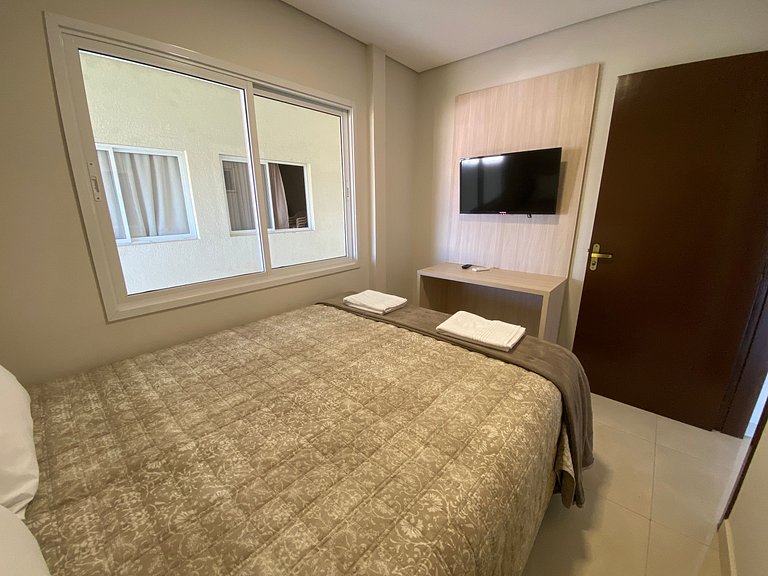 Estúdio Duplo Casal com Sacada